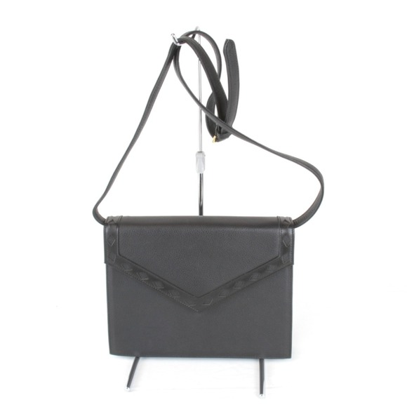 SAINT LAURENT shoulder bag in black leather - Picture 1 of 8
